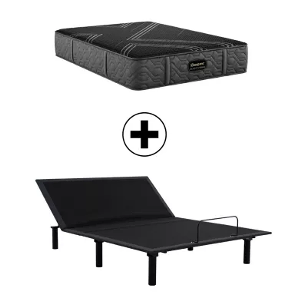 Beautyrest Black® Series One 14.25" Medium Tight Top - Mattress + Adjustable Base