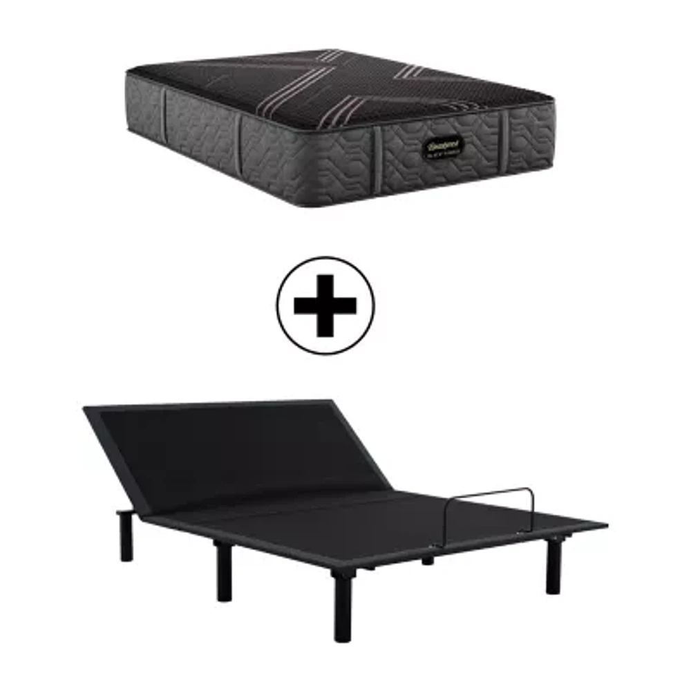 Beautyrest Black® Series Two 14.25" Firm Tight Top - Mattress + Adjustable Base