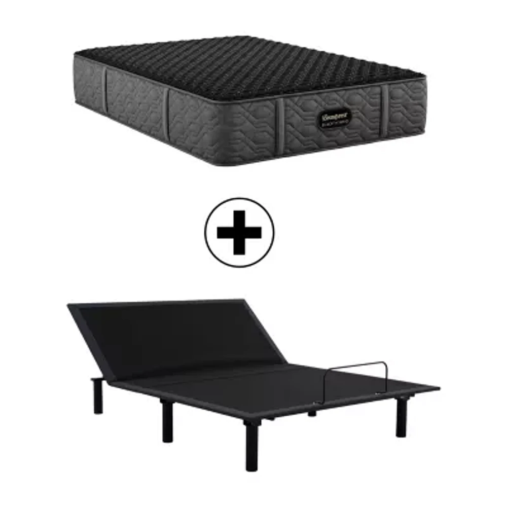 Beautyrest Black® Series Three 15" Firm Tight Top - Mattress + Adjustable Base