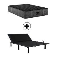 Beautyrest Black® Series Three 15" Firm Tight Top - Mattress + Adjustable Base