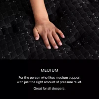 Beautyrest Black® Series Three 15.25" Medium Tight Top - Mattress + Adjustable Base