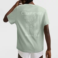 Champion Womens Crew Neck Short Sleeve T-Shirt