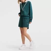 Champion Womens Mock Neck Long Sleeve Quarter-Zip Pullover