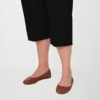 Alfred Dunner Classics Mid Rise Plus Capri Pants