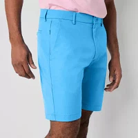St. John's Bay Performance 9" Mens Moisture Wicking Chino Short