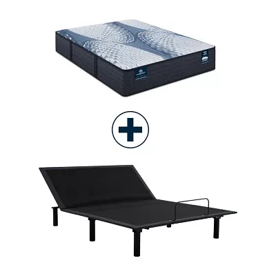 Serta iComfort Iona 13" Plush Memory Foam Tight Top - Mattress + Adjustable Base