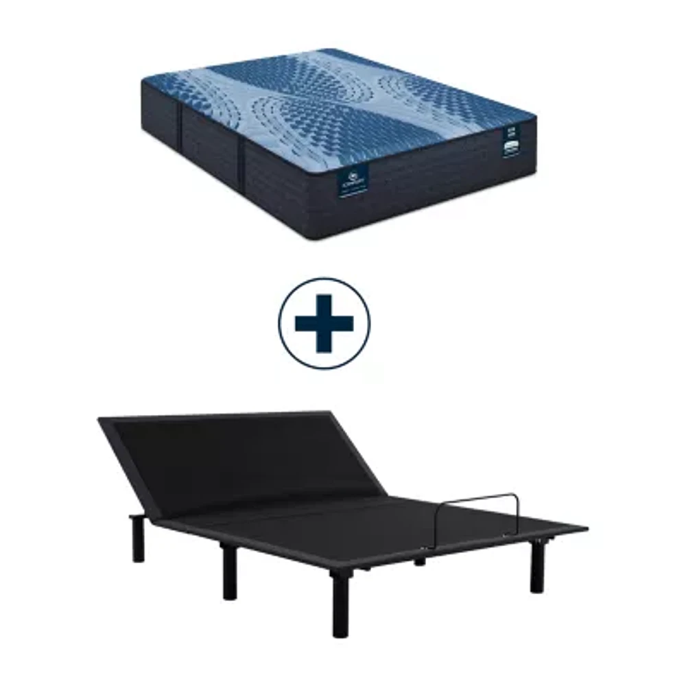 Serta iComfort Aspire 14" Plush Memory Foam Tight Top - Mattress + Adjustable Base