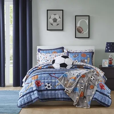 INK+IVY Kids Varsity Sports Quilt Set