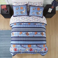 INK+IVY Kids Varsity Sports Quilt Set