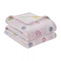 INK+IVY Kids Floral Throw