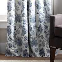 Martha Stewart Jakarta Back Tab Blackout Set of 2 Curtain Panels