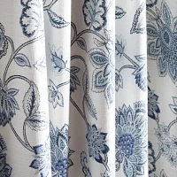 Martha Stewart Jakarta Back Tab Blackout Set of 2 Curtain Panels