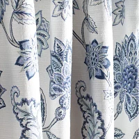 Martha Stewart Jakarta Back Tab Blackout Set of 2 Curtain Panels