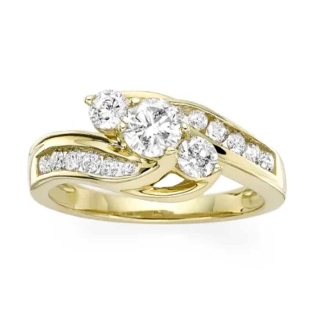 Love Lives Forever™ 1 CT.T.W. Natural Diamond 10K Yellow Gold Ring