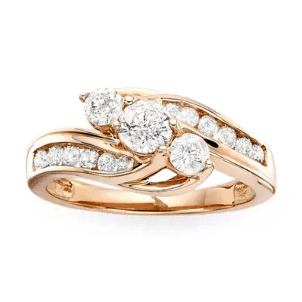 Love Lives Forever™ 1 CT.T.W. Natural Diamond 10K Rose Gold Ring