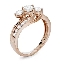 Love Lives Forever™ 1 CT.T.W. Natural Diamond 10K Rose Gold Ring