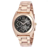 Invicta Angel Womens Rose Goldtone Stainless Steel Bracelet Watch 23751