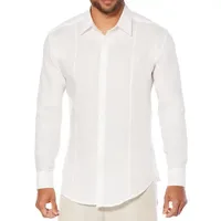 Cubavera Mens Regular Fit Long Sleeve Button-Down Shirt