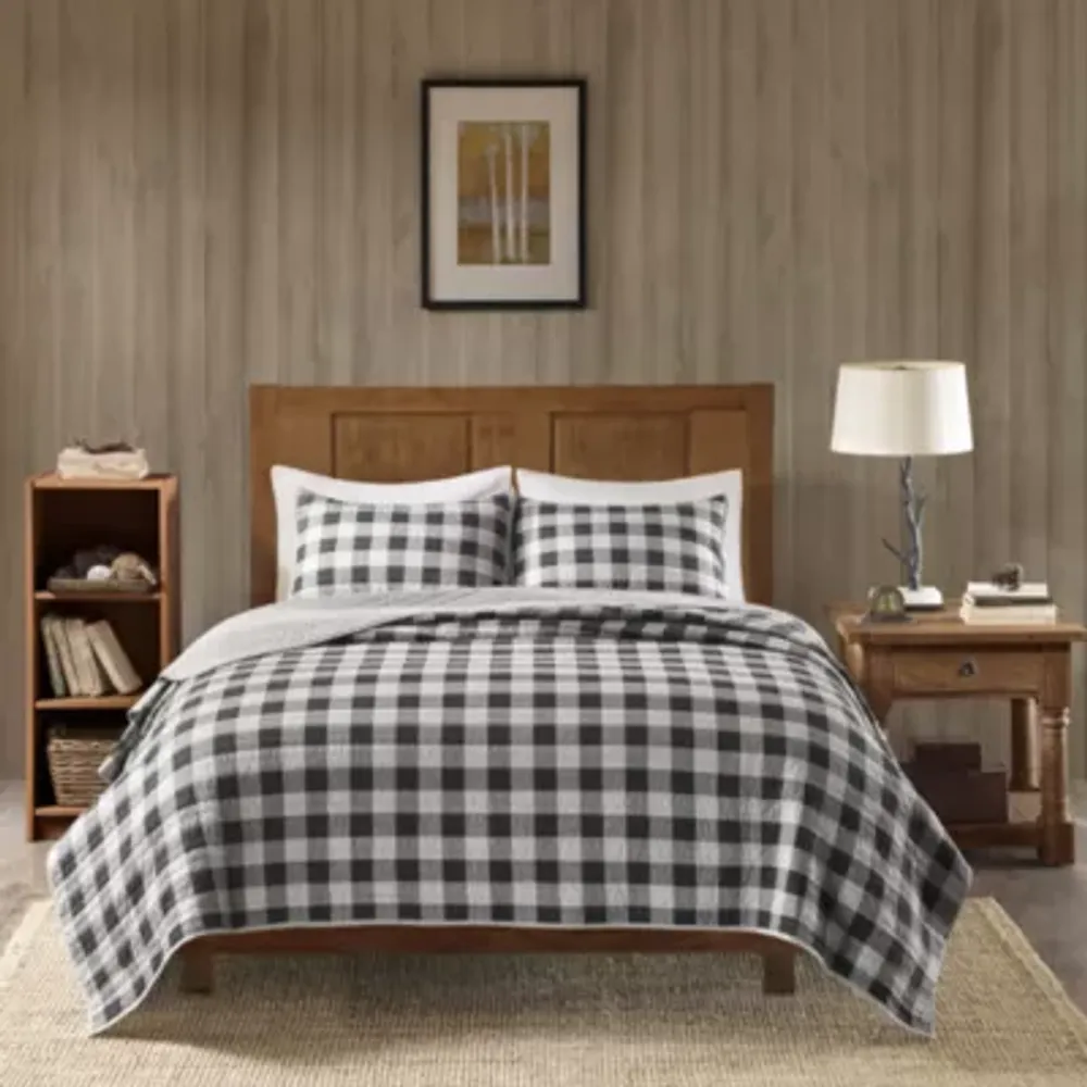 Woolrich Buffalo Check Oversized Cotton Quilt Mini Set