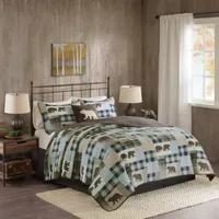 Woolrich Twin Falls Oversized 4 Piece Quilt Set