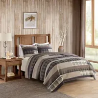 Woolrich Winter Plains 100% Cotton Oversized Quilt Mini Set