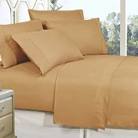 Elegant Comfort Wrinkle Free Silky Soft Bed Sheet Set with 16 inch Deep Pocket