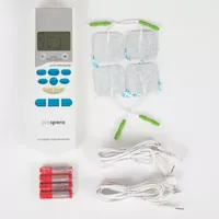 Prospera 10-Speed FDA Approved Tens Unit Electronic Pulse Massager with 8-Pads and LCD Display