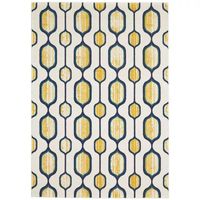 Weave And Wander Mersin Geometric Hooked Indoor Rectangular Accent Rug