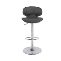 Corliving 2-pc. Upholstered Swivel Bar Stool