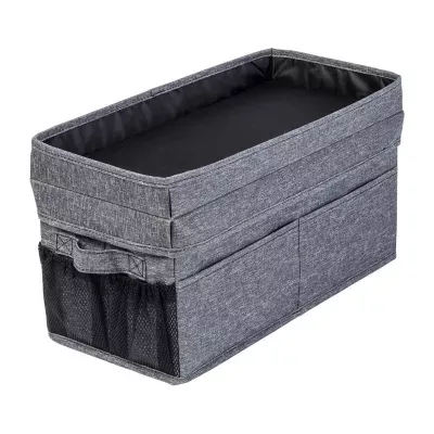 Honey-Can-Do Gray Polyester Folding Back Seat Aut-07981 Car Organizers