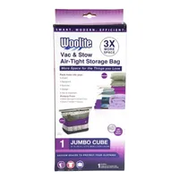 Kennedy International Jumbo Vac & Stow Air-Tight Storage Bags