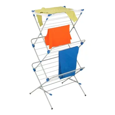 Honey-Can-Do Chrome 2-Tier With Mesh Top Drying Racks