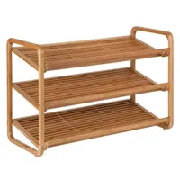 Honey-Can-Do 3-Tier Bamboo Shoe Rack