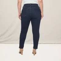 a.n.a - Plus Stretch Fabric Womens Mid Rise Skinny Fit Jean