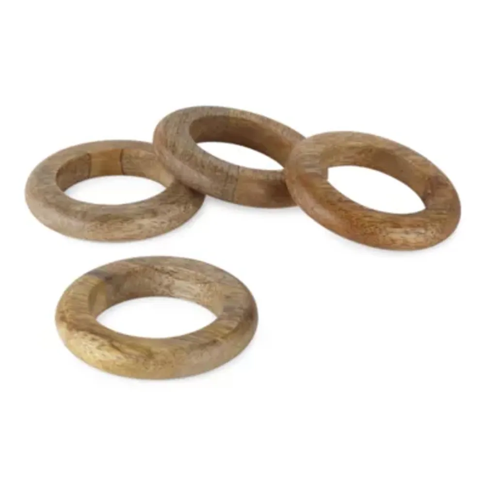 Linden Street 4-pc. Napkin Rings