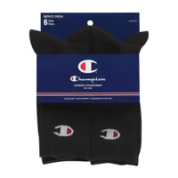 Champion 6 Pair Crew Socks Mens