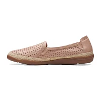 Clarks Womens Elaina Ruby Slip-On Shoe