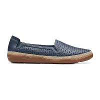 Clarks Womens Elaina Ruby Slip-On Shoe