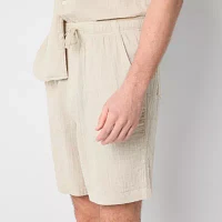 Arizona Mens Textured Jogger Short