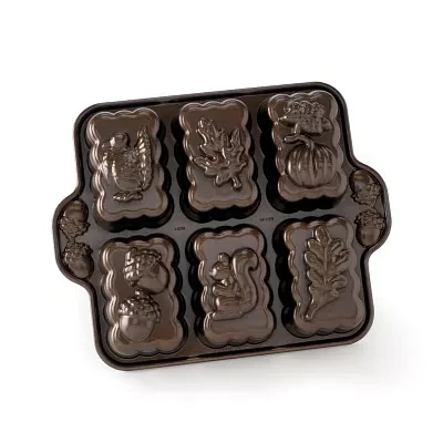 Nordicware Non-Stick Harvest Mini Loaf Pan