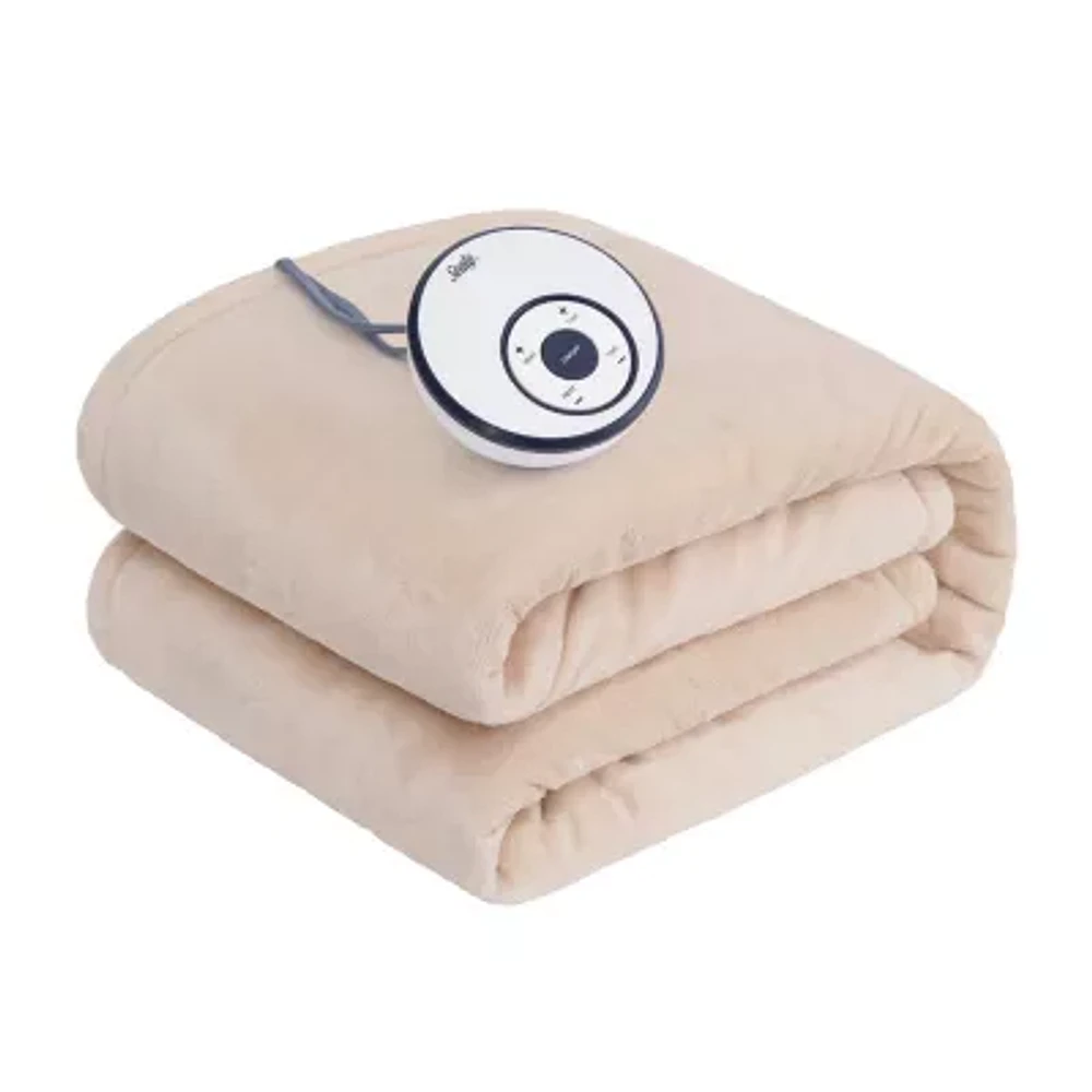 Sealy Flannel Heated Midweight Electric Blanket