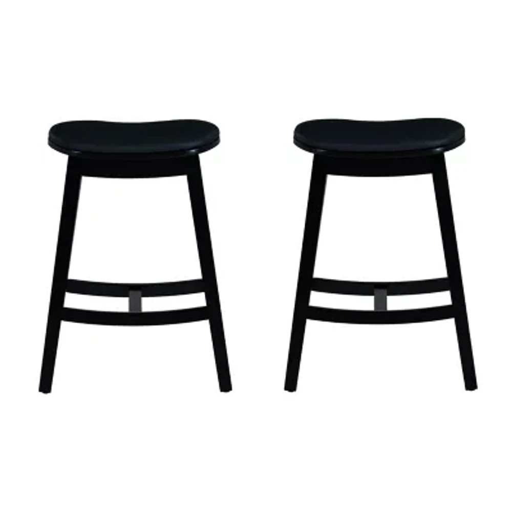 Crofton 1 Pair Counter Height Bar Stool