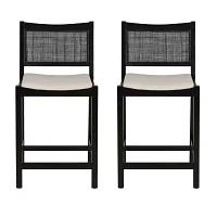 Beymer 1 Pair Counter Height Bar Stool