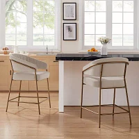 Kinneloa 1 Pair Counter Height Bar Stool