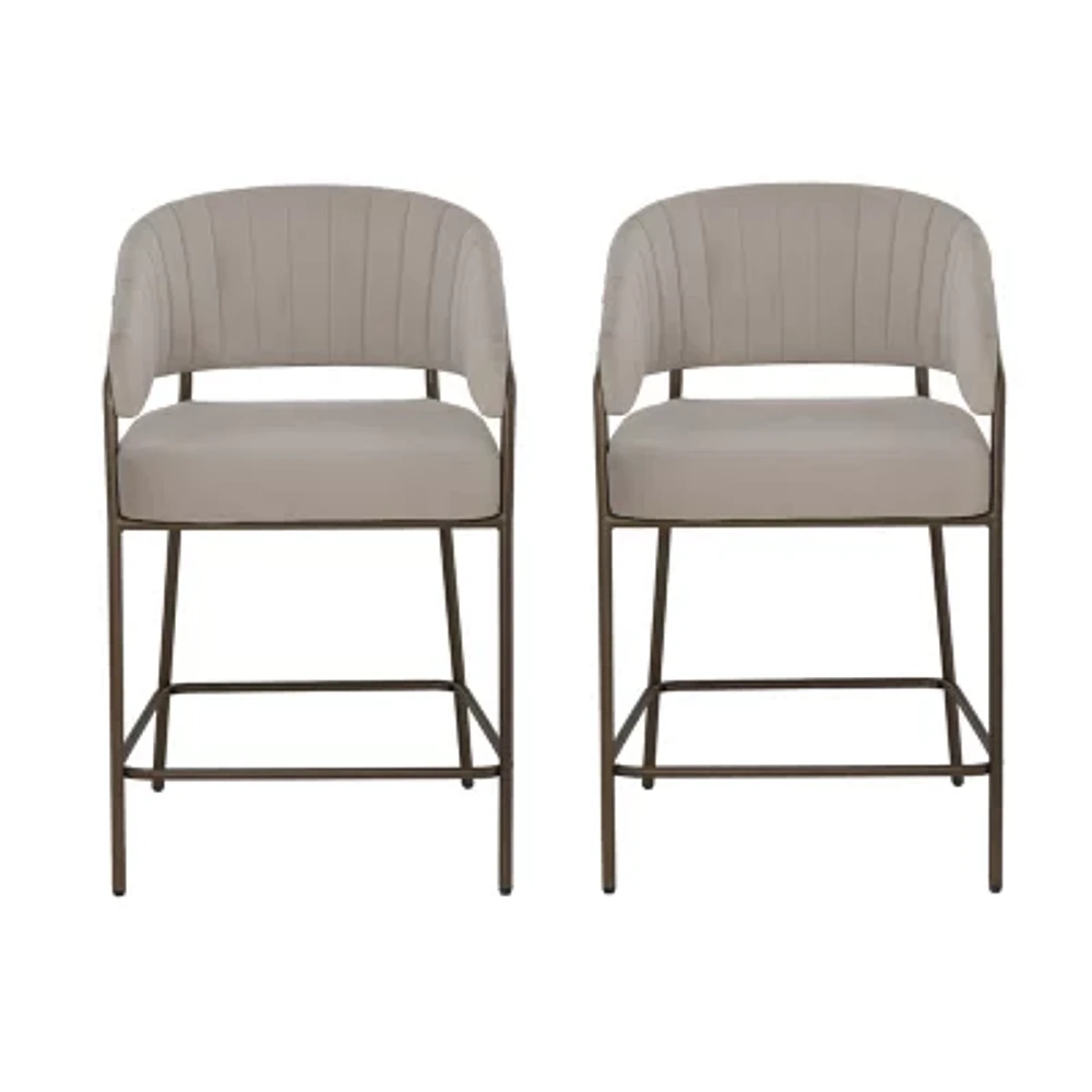 Kinneloa 1 Pair Counter Height Bar Stool
