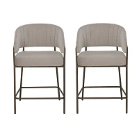 Kinneloa 1 Pair Counter Height Bar Stool