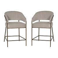 Kinneloa 1 Pair Counter Height Bar Stool