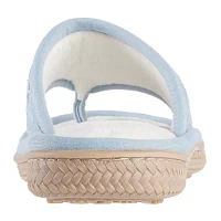 Isotoner Eyelet Shield Womens Slip-On Slippers