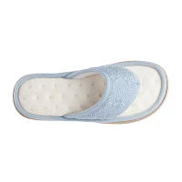 Isotoner Eyelet Shield Womens Slip-On Slippers