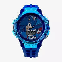 Sonic the Hedgehog Boys Blue Strap Watch Snc4415mjc